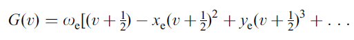 anharmonic oscillator expression