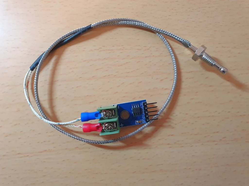 A Max 6675 Module and Thermocouple