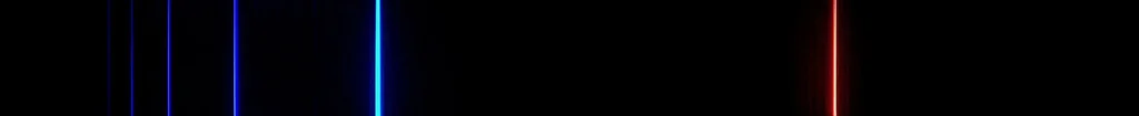 Typical Balmer line series of H atom spectrum