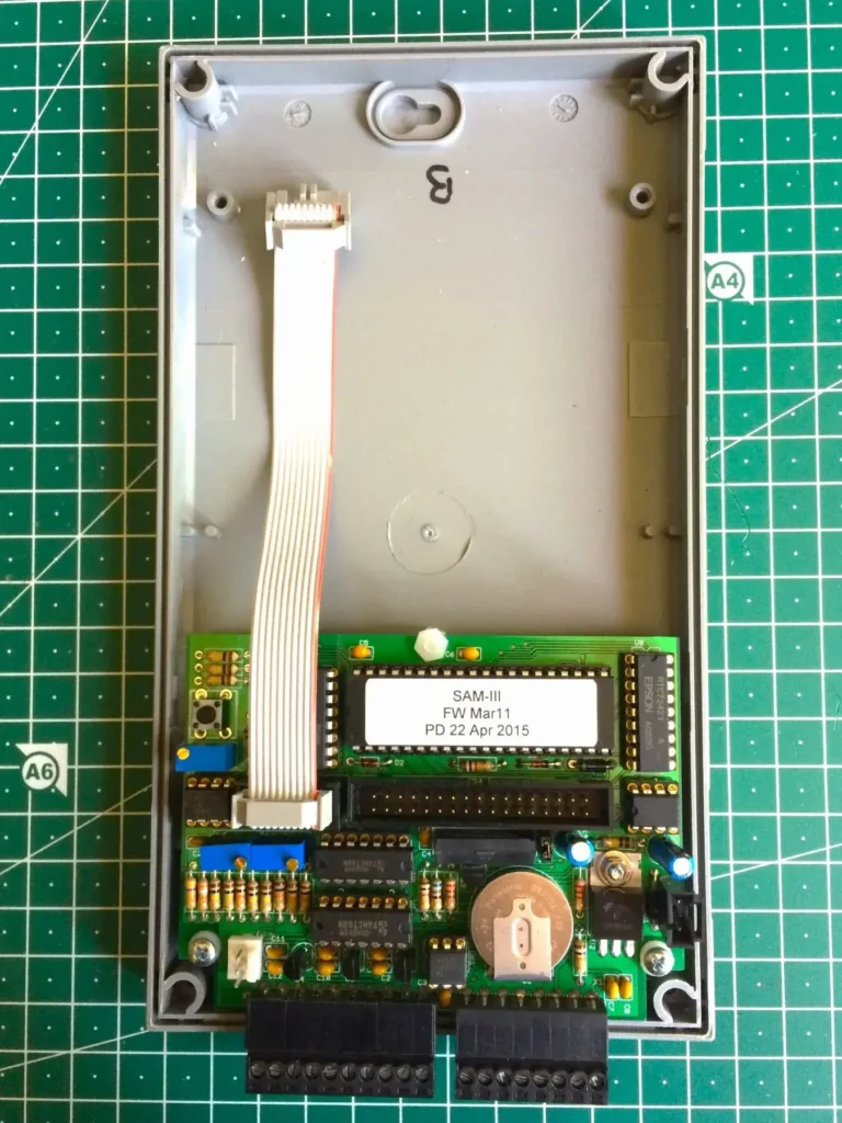 Controller board in the enclosure