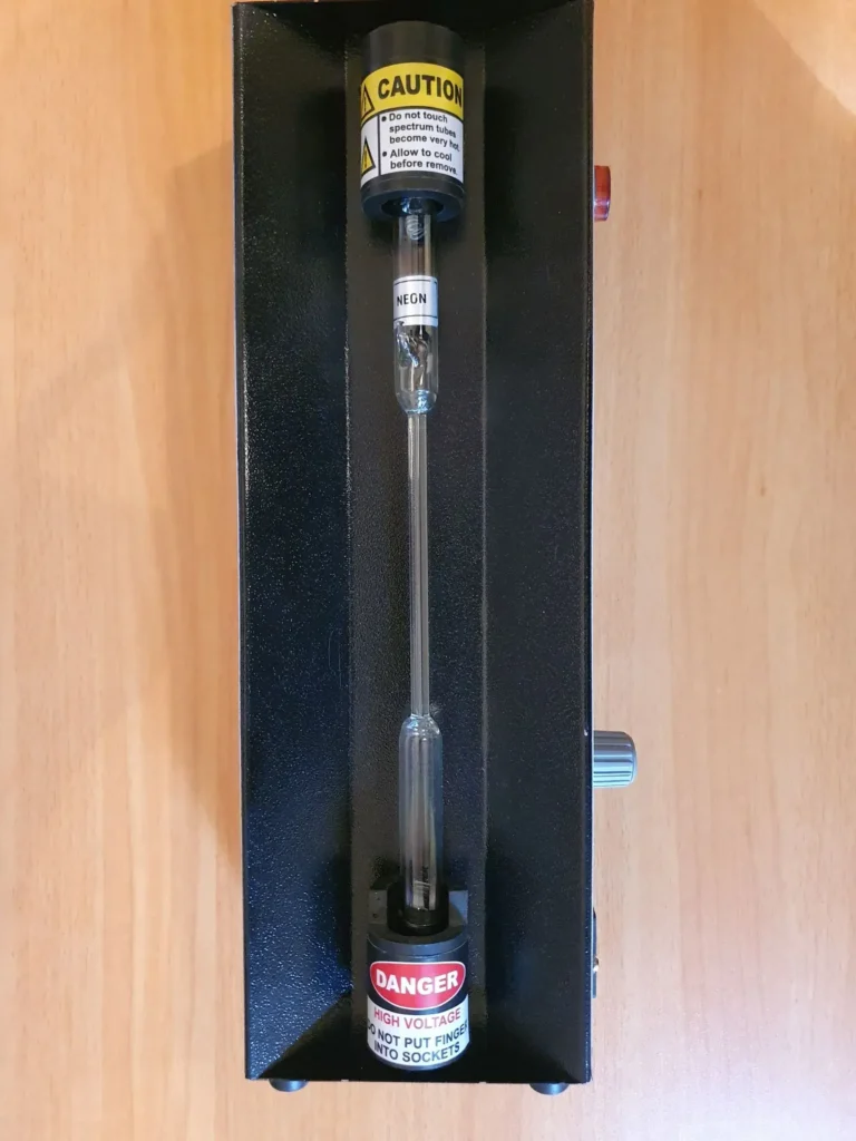 Picture of power supply with unlit tube