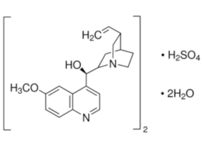 Quinine sulphate structure